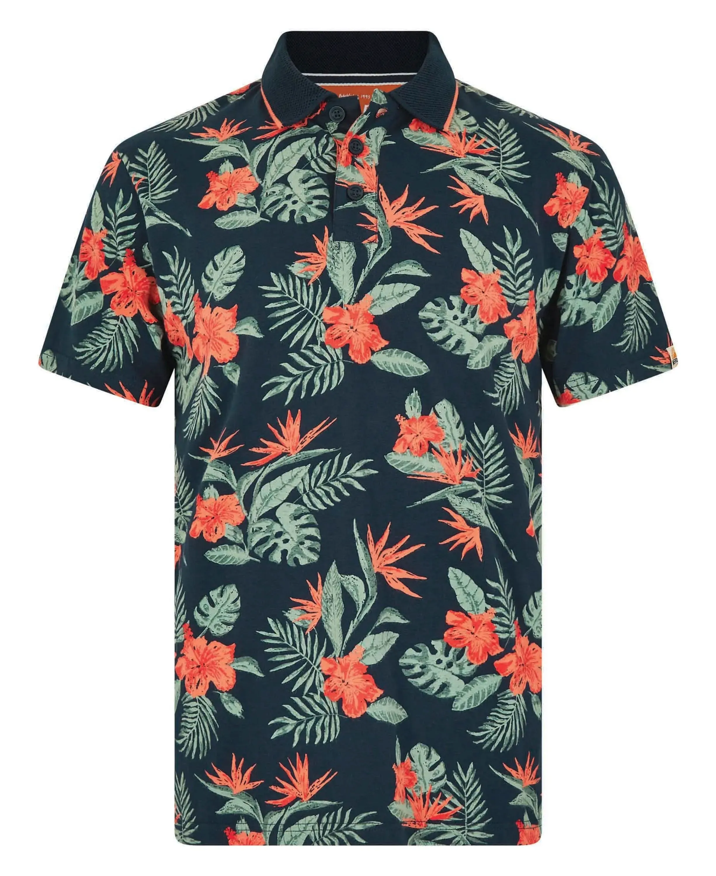 Sarat Organic Polo Shirt                             Navy